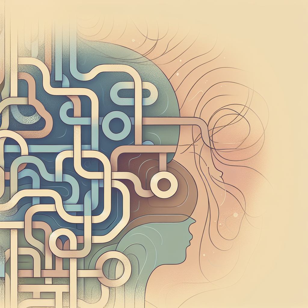 Mental health counseling illustration for Understanding the Patterns That Keep People Stuck